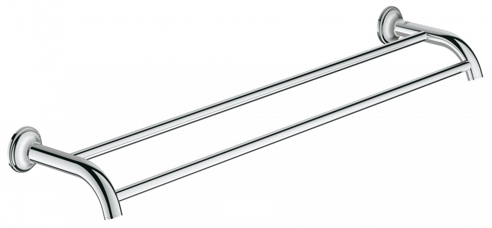 Двойной держатель для полотенца Grohe Essentials Authentic хром 40654001