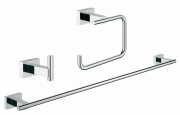 Набор аксессуаров Grohe Essentials Cube (3 предмета) хром 40777001