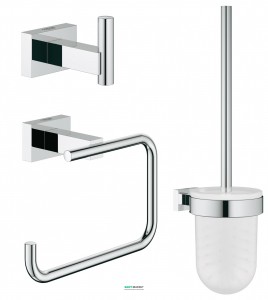 Набор аксессуаров Grohe Essentials Cube (3 предмета) хром 40757001