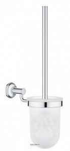Туалетный ёршик Grohe Essentials Authentic хром/белый 40658001
