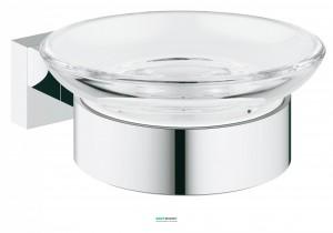 Мильниця з утримувачем Grohe Essentials Cube хром 40754001