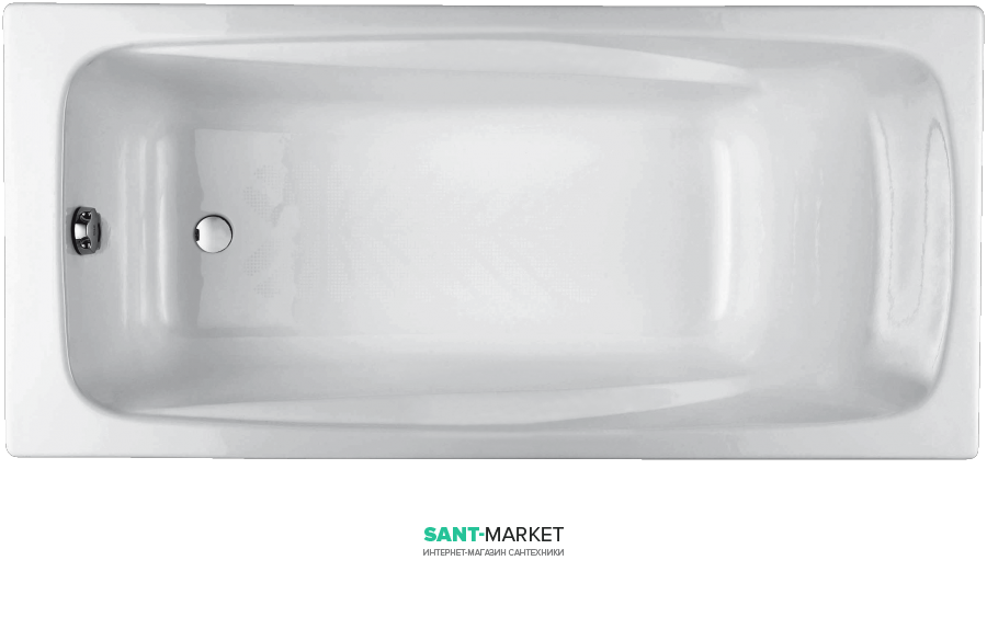 Ванна чавунна Jacob Delafon Repos 180x85 (без ручок) E2904-00