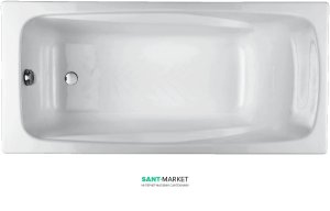 Ванна чугунная Jacob Delafon Repos 180x85 (без ручек) E2904-00