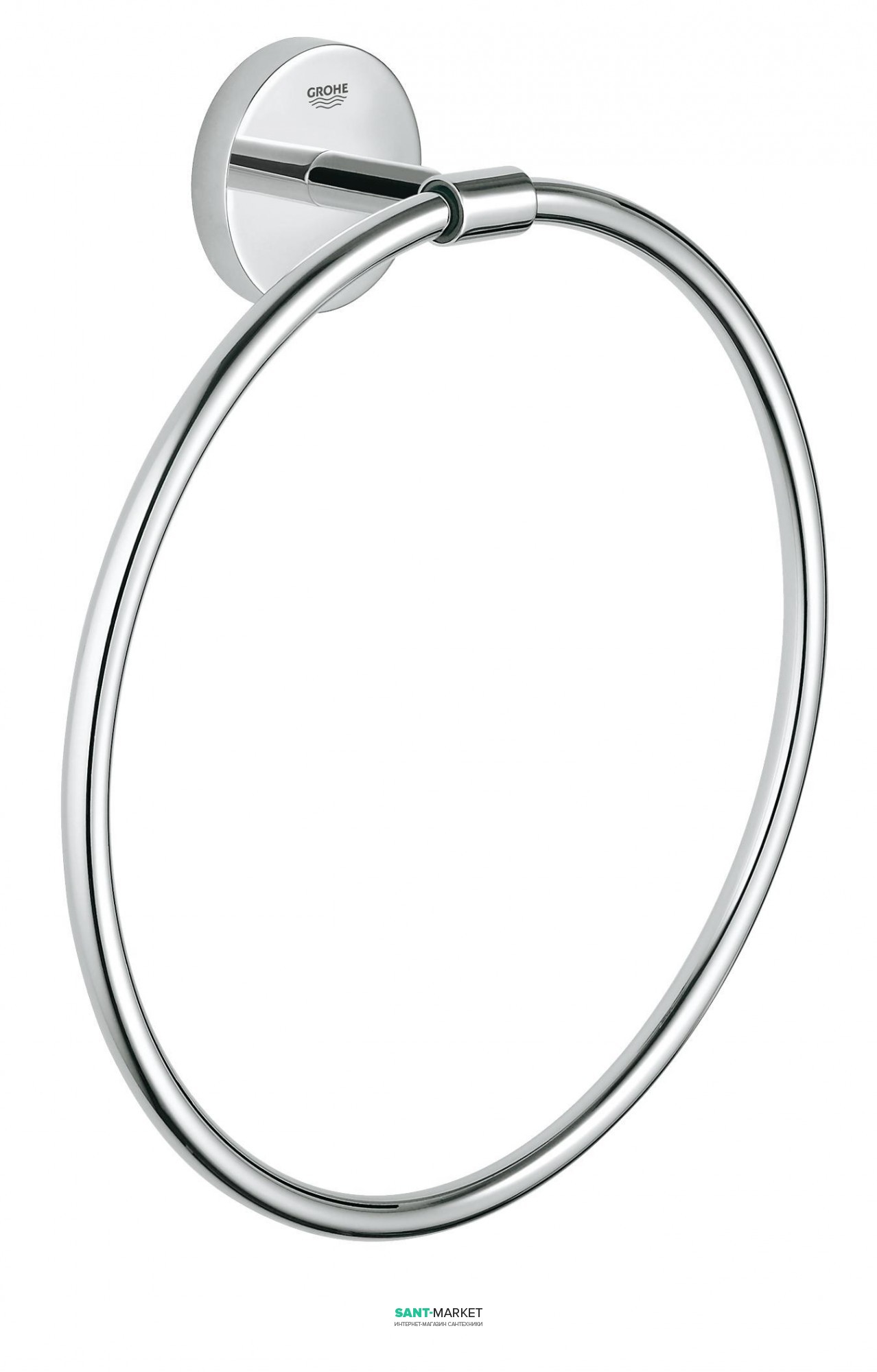 Кольцо для полотенца Grohe BauCosmopolitan хром 40460001