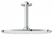 Верхний душ с потолочным кронштейном GROHE Rainshower Cosmopolitan Metal 30х15 хром 26059000