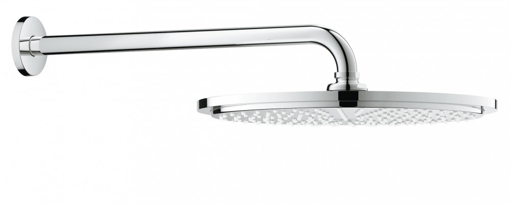 Верхний душ с кронштейном GROHE Rainshower Cosmopolitan Metal 310 хром 26056000