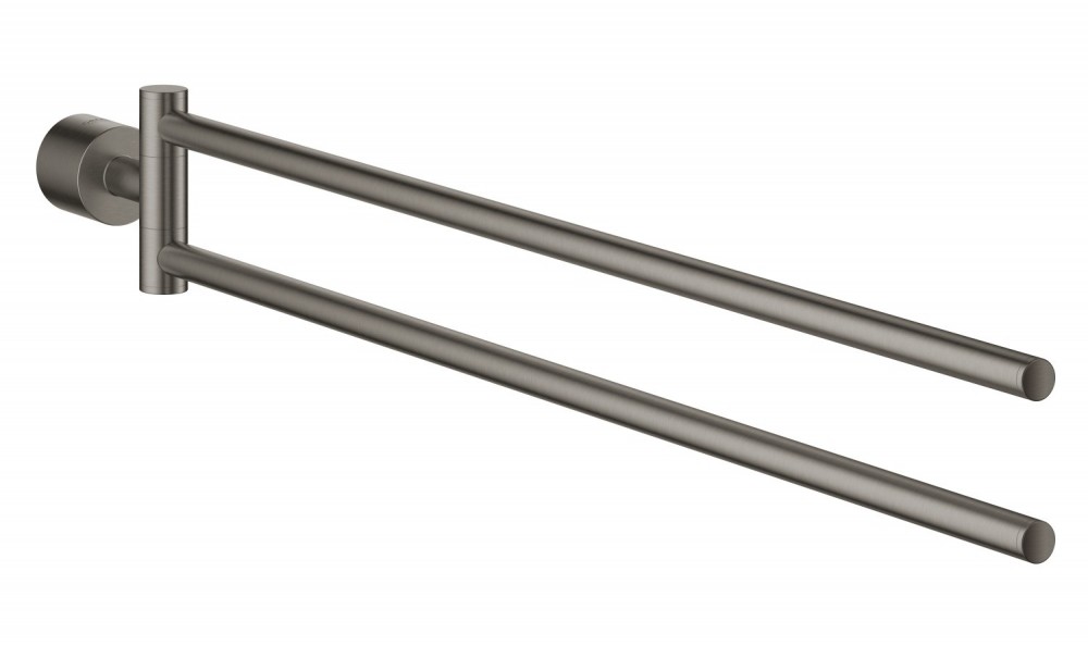 Тримач для рушника подвійний Grohe Atrio New матовий графіт 40308AL3