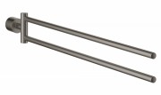 Держатель для полотенца двойной Grohe Atrio New матовый графит 40308AL3