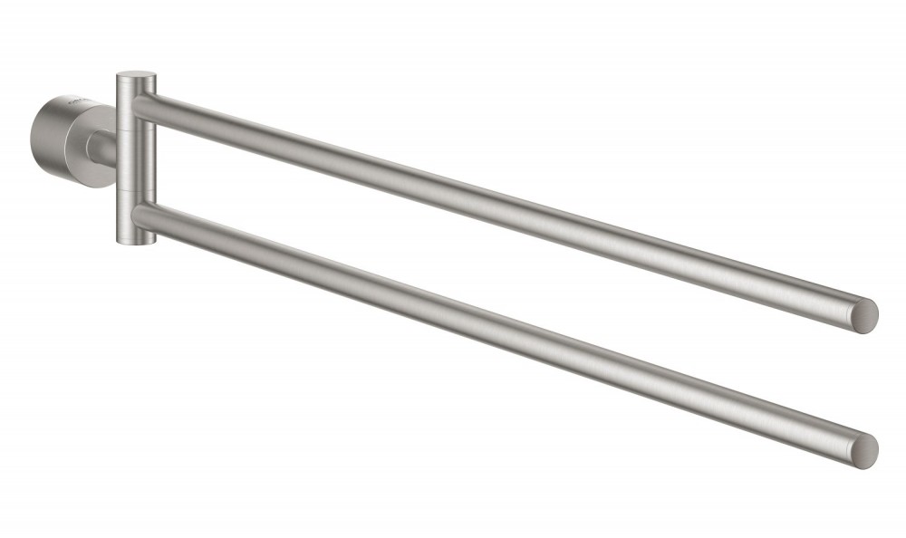 Тримач для рушника подвійний Grohe Atrio New суперсталь 40308DC3