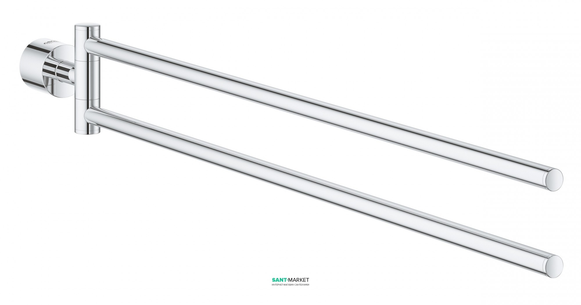 Тримач для рушника подвійний Grohe Atrio New хром 40308003
