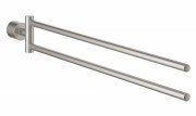 Держатель для полотенца двойной Grohe Atrio New суперсталь 40308DC3