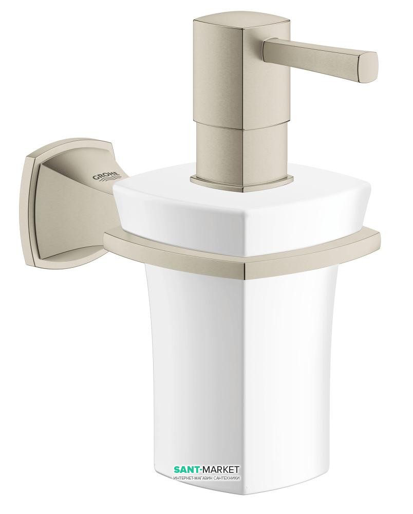 Дозатор рідкого мила Grohe Grandera з власником нікель 40627EN0