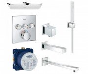 Душевой гарнитур Grohe Grohtherm SmartControl хром 34506SC2