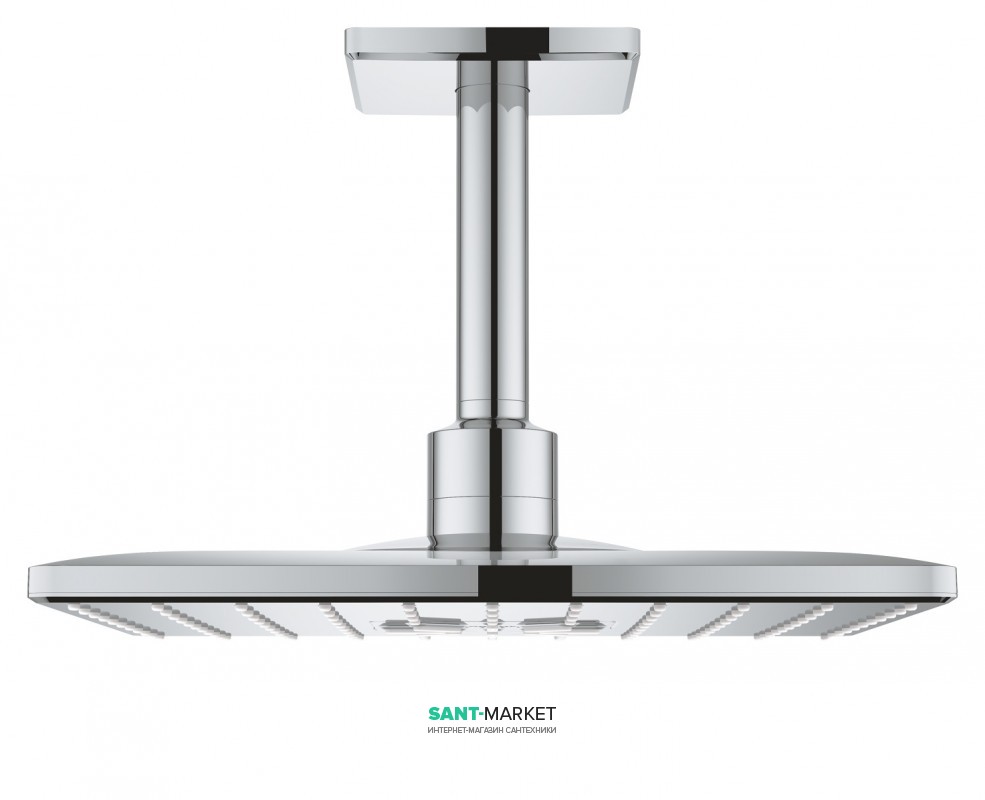 Лейк з кронштейном ДЛЯ ВЕРХНЬОГО ДУША GROHE Rainshower F-Series ХРОМ 26481000