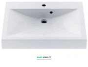 РАКОВИНА ДЛЯ ВАННОЇ Вбудовувана БУЛЬ-БУЛЬ Lilly 60x50х11 над пральною машиною 6307101