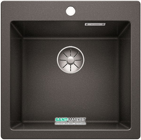 Мийка для кухні прямокутна Blanco PLEON 5 SILGRANIT® PuraDur® антрацит 521504