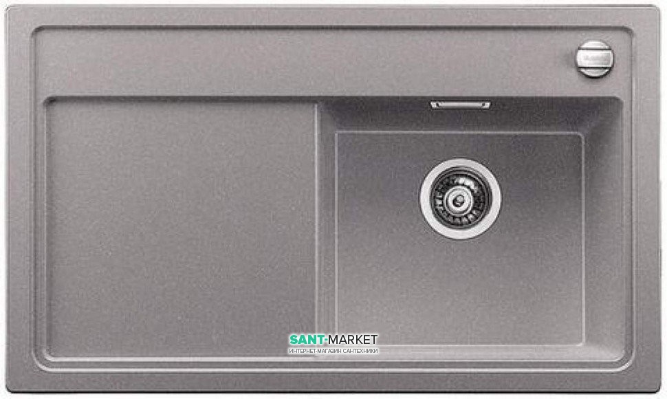 Мийка для кухні прямокутна BLANCO ZENAR 45 S SILGRANIT® PuraDur® алюметаллик 523711