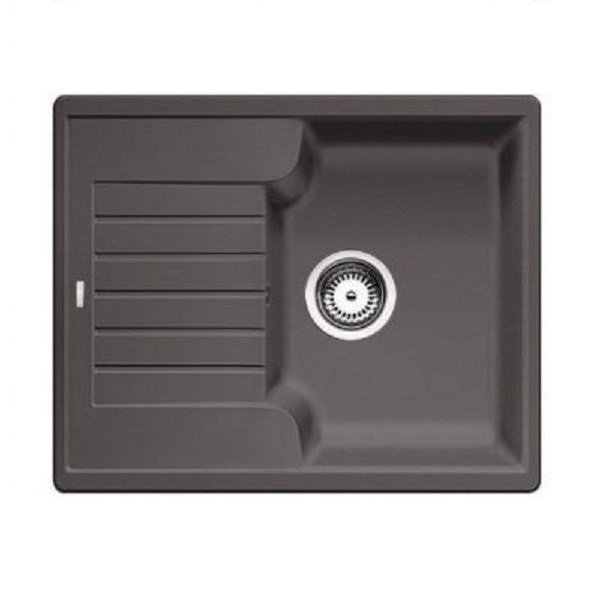 Мийка для кухні прямокутна BLANCO Zia 40S SILGRANIT® PuraDur® темна скеля 518932