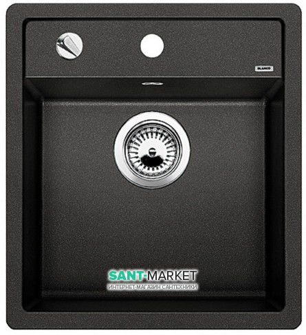 Мийка для кухні квадратна BLANCO Dalago 45 SILGRANIT® PuraDur® антрацит 517156
