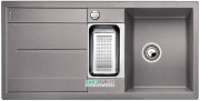 Мойка для кухни прямоугольная BLANCO METRA 6 S SILGRANIT врезная  с клапаном-автоматом  алюметаллик 513045