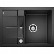 Мойка для кухни прямоугольная BLANCO Metra 45 S Compact SILGRANIT® PuraDur® антрацит 519572
