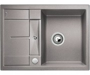 Мийка для кухні прямокутна BLANCO Metra 45 S Compact SILGRANIT® PuraDur® алюметаллик 519574