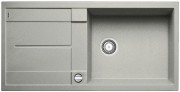 Мийка для кухні прямокутна BLANCO METRA XL 6 S SILGRANIT врізна з клапаном-автоматом перловий 520581