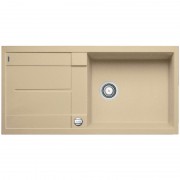 Мойка для кухни прямоугольная BLANCO METRA XL 6 S SILGRANIT врезная  с клапаном-автоматом  шампань 515282