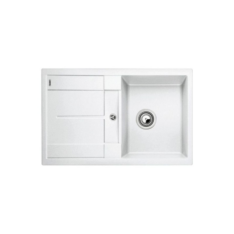 Мийка для кухні прямокутна BLANCO Metra 45 S SILGRANIT® PuraDur® біла 513028