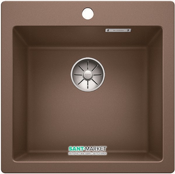 Мойка для кухни прямоугольная Blanco PLEON 5 SILGRANIT® PuraDur® мускат 521676