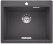 Мойка для кухни прямоугольная BLANCO PLEON 6 врезная  искусственный гранит  темная скала 521679