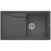 Мийка для кухні прямокутна BLANCO SONA 5S SILGRANIT врізна темна скеля 519672