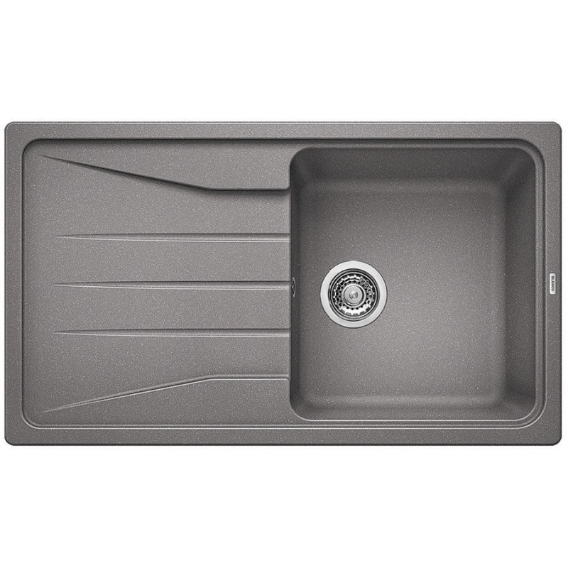 Мойка для кухни прямоугольная BLANCO SONA 5S SILGRANIT врезная  алюметаллик 519673