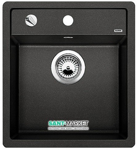 Мийка для кухні квадратна BLANCO Dalago 45 SILGRANIT® PuraDur® антрацит 517156
