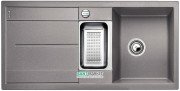 Мийка для кухні прямокутна BLANCO METRA 6 S SILGRANIT врізна з клапаном-автоматом алюметаллик 513045