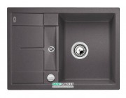 Мийка для кухні прямокутна BLANCO Metra 45 S Compact SILGRANIT® PuraDur® темна скеля 519573