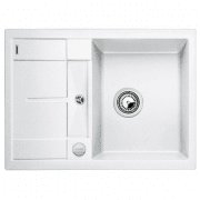 Мойка для кухни прямоугольная BLANCO Metra 45 S Compact SILGRANIT® PuraDur® белая 519576