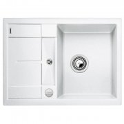 Мийка для кухні прямокутна BLANCO Metra 45 S Compact SILGRANIT® PuraDur® біла 519576