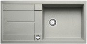 Мийка для кухні прямокутна BLANCO METRA XL 6 S SILGRANIT врізна з клапаном-автоматом перловий 520581
