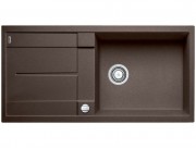 Мийка для кухні прямокутна BLANCO METRA XL 6 S SILGRANIT врізна з клапаном-автоматом кава 515287