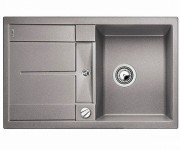 Мойка для кухни прямоугольная BLANCO Metra 45 S SILGRANIT® PuraDur® алюметаллик 513027