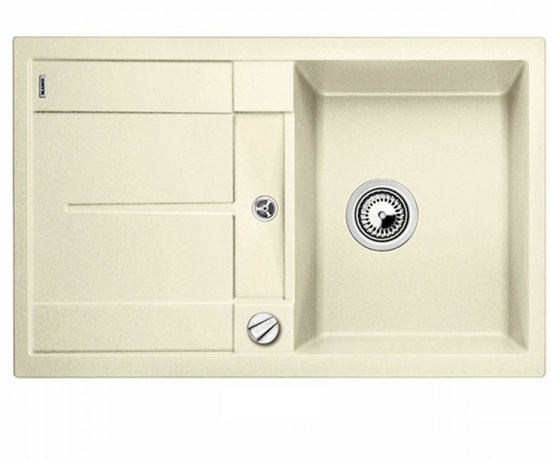 Мийка для кухні прямокутна BLANCO Metra 45 S SILGRANIT® PuraDur® жасмин 513029