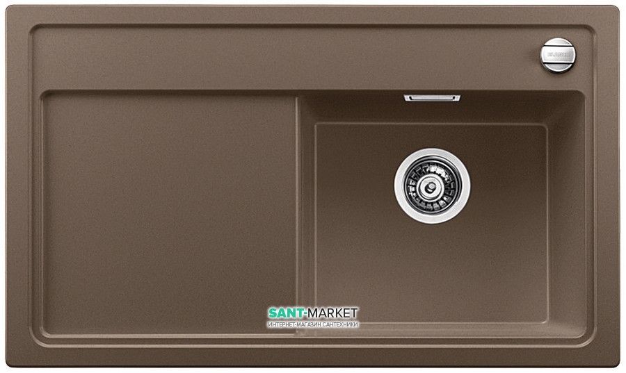 Мойка для кухни прямоугольная BLANCO ZENAR 45 S SILGRANIT® PuraDur® мускат 523716