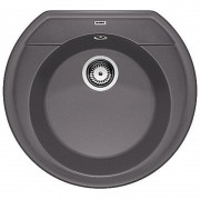 Мийка для кухні кругла BLANCO Rondoval 45 SILGRANIT® PuraDur® темна скеля 518915