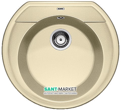 Мийка для кухні кругла BLANCO Rondoval 45 SILGRANIT® PuraDur® шампань 515673