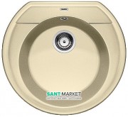 Мийка для кухні кругла BLANCO Rondoval 45 SILGRANIT® PuraDur® шампань 515673