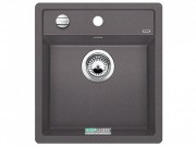 Мойка для кухни квадратная BLANCO Dalago 45 SILGRANIT® PuraDur® темная скала 518846