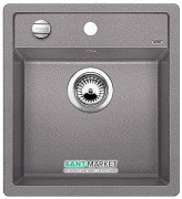 Мойка для кухни квадратная BLANCO Dalago 45 SILGRANIT® PuraDur® алюметаллик 517157