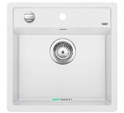 Мойка для кухни квадратная BLANCO Dalago 45 SILGRANIT® PuraDur® белая 517160