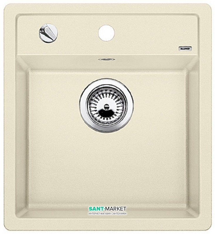 Мийка для кухні квадратна BLANCO Dalago 45 SILGRANIT® PuraDur® жасмин 517161